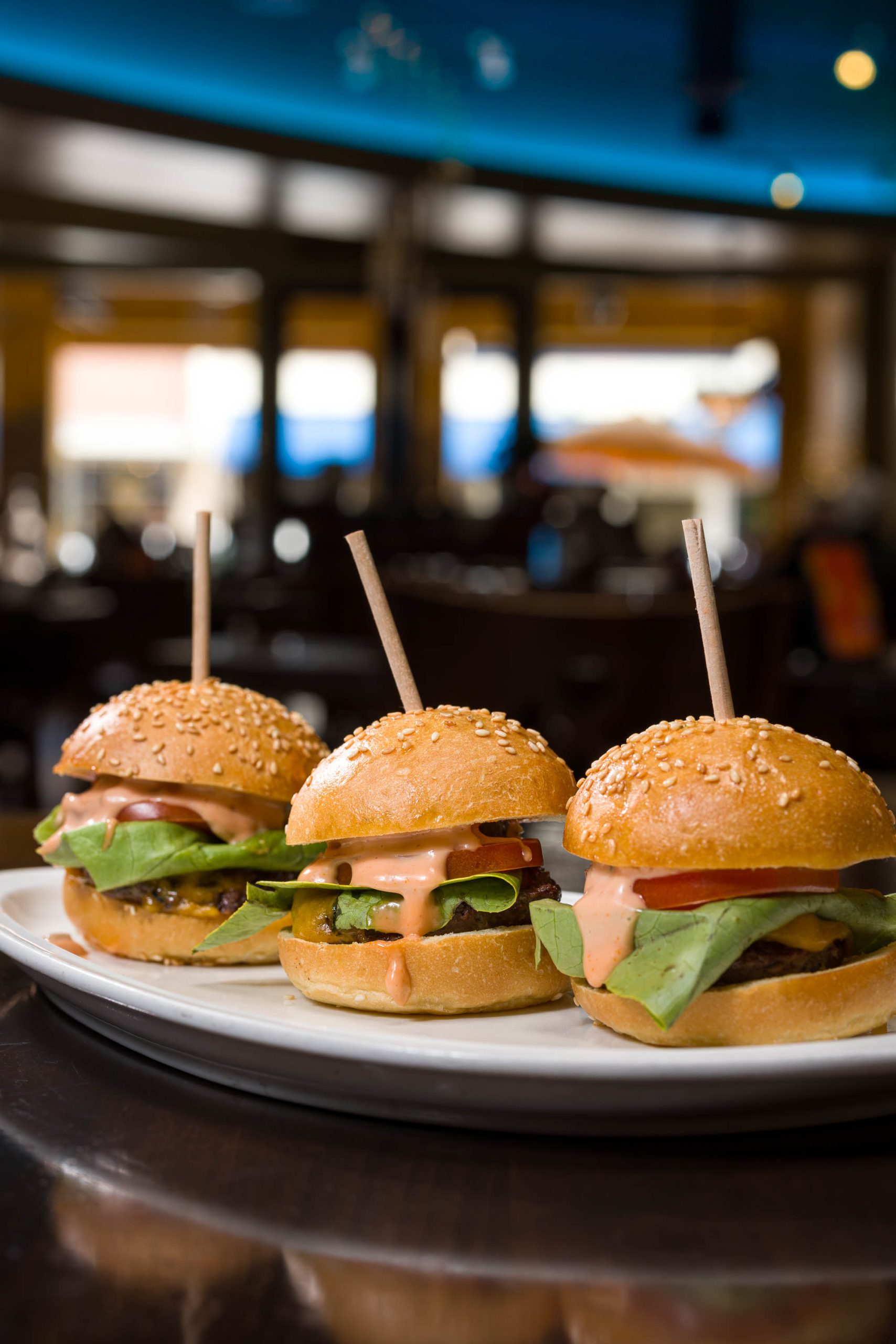 Citrus Sliders for Lunch
